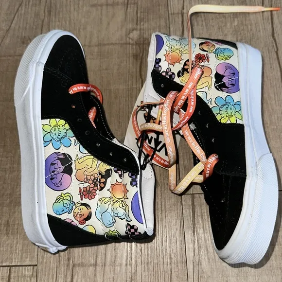 Vans SK8 Hi Cultivate Care Kids Classic Skate Shoes Size 2 NWT!