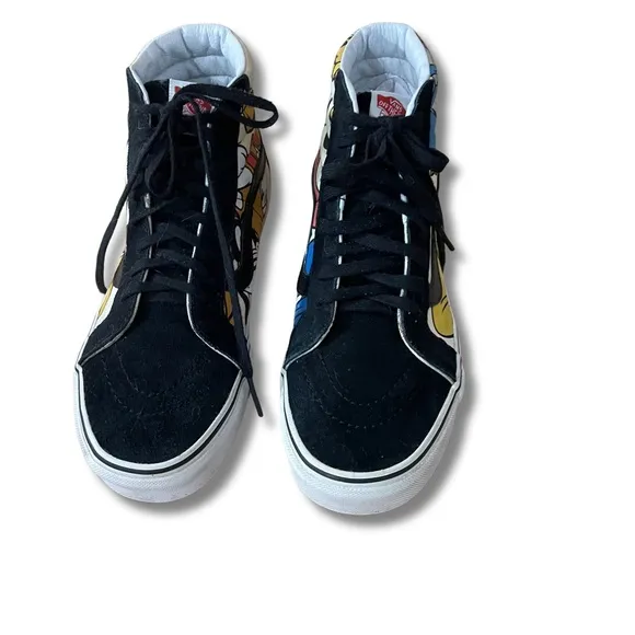 Vans SK8 Hi Disney Mickey and Friends Sneakers Men’s Size 9.5 M
