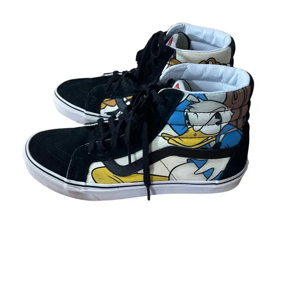 Vans SK8 Hi Disney Mickey and Friends Sneakers Men’s Size 9.5 M
