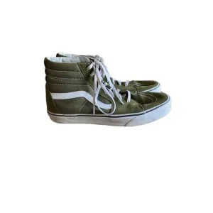 Vans SK8 Hi men’s athletic green skateboarding sneakers size 11.5.