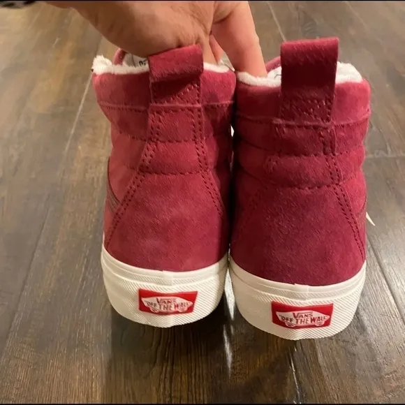 Vans Sk8-Hi Mte Suede Sneaker Dry Rose Size 9.5 Women