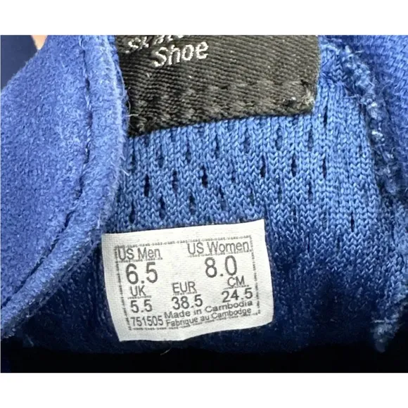 VANS Sk8 Hi OTW Webbing Blue White Mens Sz 6.5 Womens 8 VN0A4U3C2NZ Reflective