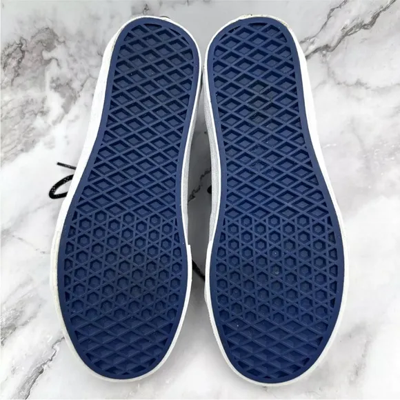 VANS Sk8 Hi OTW Webbing Blue White Mens Sz 6.5 Womens 8 VN0A4U3C2NZ Reflective