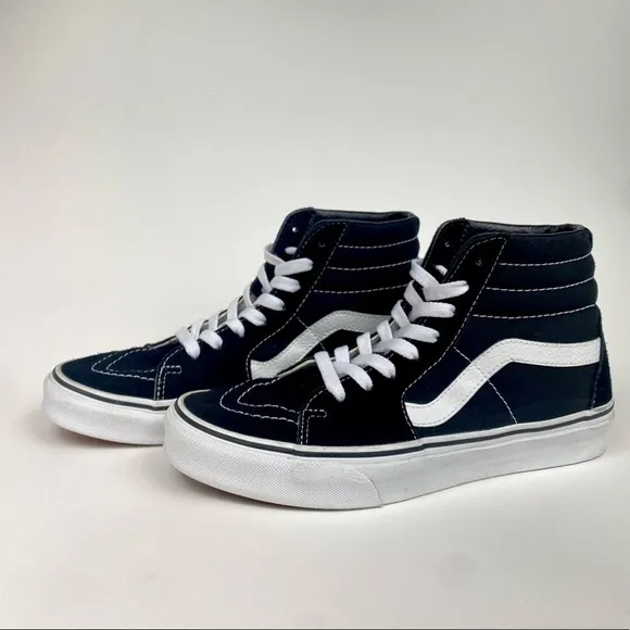 Vans Sk8-Hi Parisian Night/ True White Skate Shoes