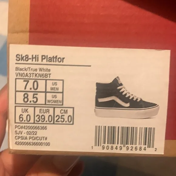 Vans Sk8-Hi Platform 2.0 Casual Shoes unisex