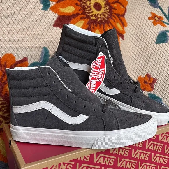 Vans Sk8-Hi Reissue Suede Raven/Blanc de Blanc WMNS sneakers