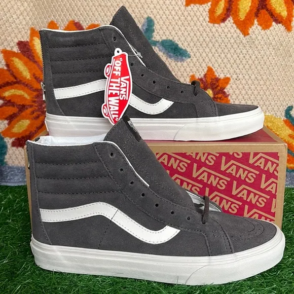 Vans Sk8-Hi Reissue Suede Raven/Blanc de Blanc WMNS sneakers