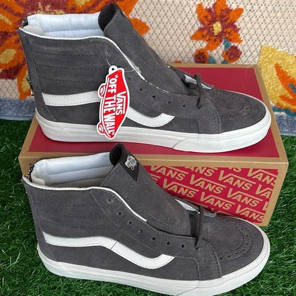 Vans Sk8-Hi Reissue Suede Raven/Blanc de Blanc WMNS sneakers