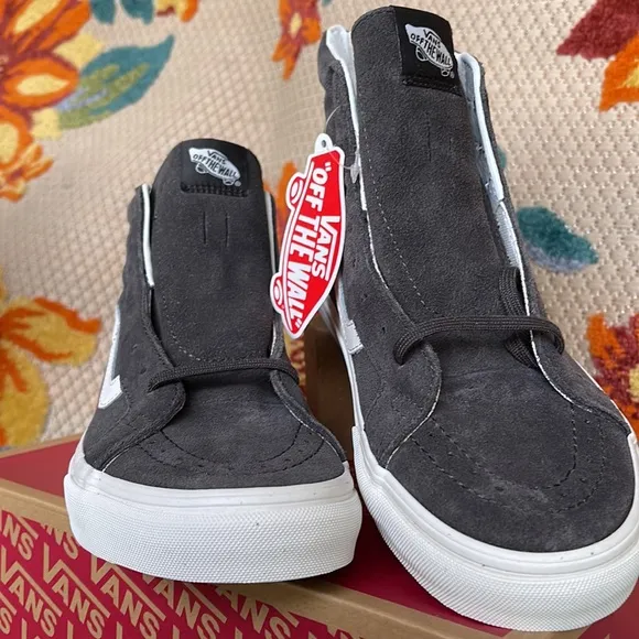 Vans Sk8-Hi Reissue Suede Raven/Blanc de Blanc WMNS sneakers