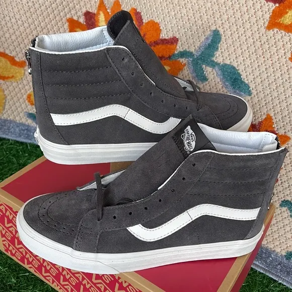 Vans Sk8-Hi Reissue Suede Raven/Blanc de Blanc WMNS sneakers