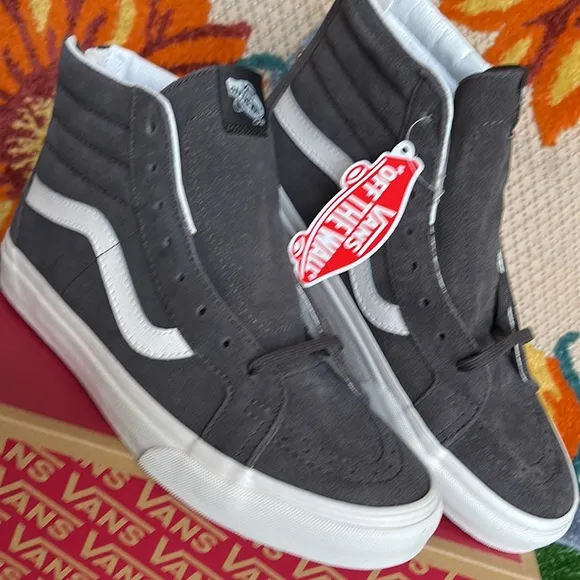 Vans Sk8-Hi Reissue Suede Raven/Blanc de Blanc WMNS sneakers