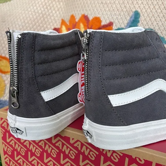 Vans Sk8-Hi Reissue Suede Raven/Blanc de Blanc WMNS sneakers