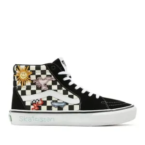 Vans SK8 Hi Skateistan Checkerboard Men's Classic Skate Shoes Size 7