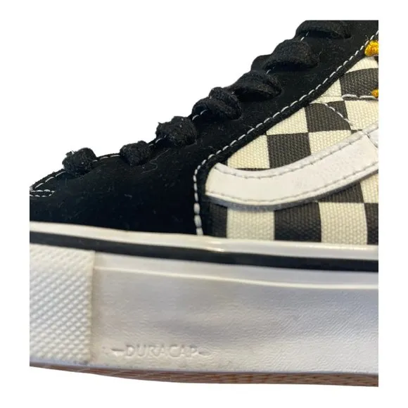 Vans SK8 Hi Skateistan Checkerboard Men's Classic Skate Shoes Size 7