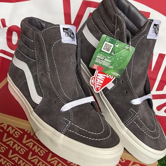 Vans Sk8-Hi(Pig Suede) Rabbit/SnowwhtVNOA5KRH888WMNS sneakers