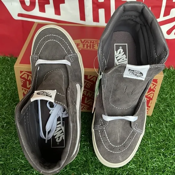 Vans Sk8-Hi(Pig Suede) Rabbit/SnowwhtVNOA5KRH888WMNS sneakers