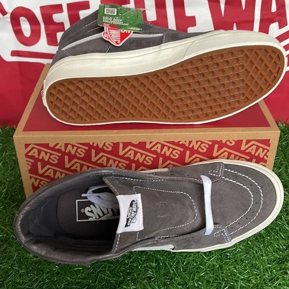 Vans Sk8-Hi(Pig Suede) Rabbit/SnowwhtVNOA5KRH888WMNS sneakers