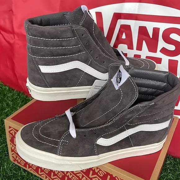 Vans Sk8-Hi(Pig Suede) Rabbit/SnowwhtVNOA5KRH888WMNS sneakers