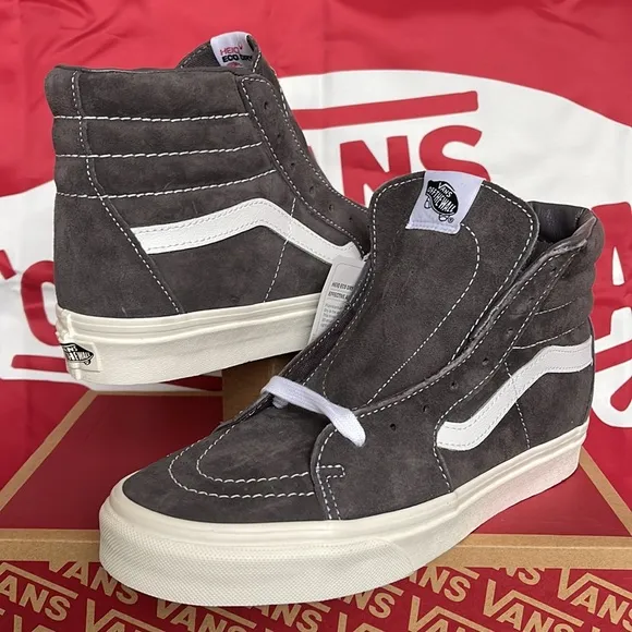 Vans Sk8-Hi(Pig Suede) Rabbit/SnowwhtVNOA5KRH888WMNS sneakers
