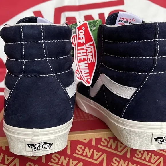 Vans Sk8-Hi(Pig Suede)Parisian Night/Snow WhiteVNOA32QG9G5WMNS sneakers