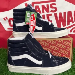 Vans Sk8-Hi(Pig Suede)Parisian Night/Snow WhiteVNOA32QG9G5WMNS sneakers