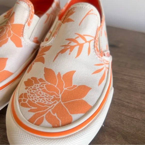 VANS Slip-On SF Island Floral Unisex Shoe Size 6 or 7.5 #B1386A
