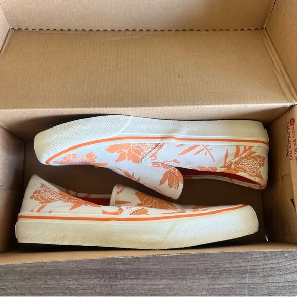 VANS Slip-On SF Island Floral Unisex Shoe Size 6 or 7.5 #B1386A