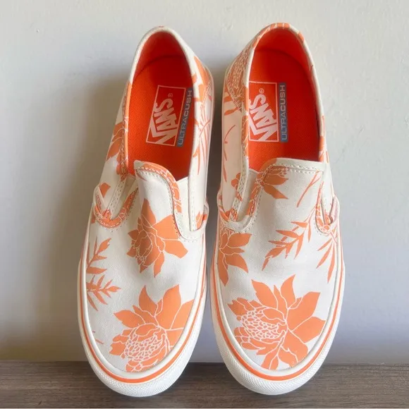 VANS Slip-On SF Island Floral Unisex Shoe Size 6 or 7.5 #B1386A