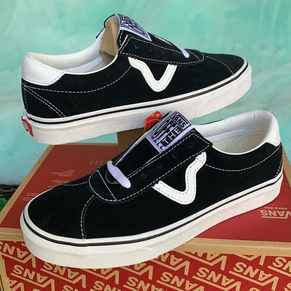 VANS SPORT SUEDE BLACK WMNS