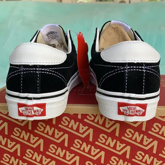 VANS SPORT SUEDE BLACK WMNS