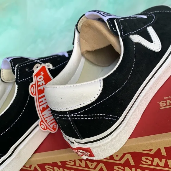 VANS SPORT SUEDE BLACK WMNS