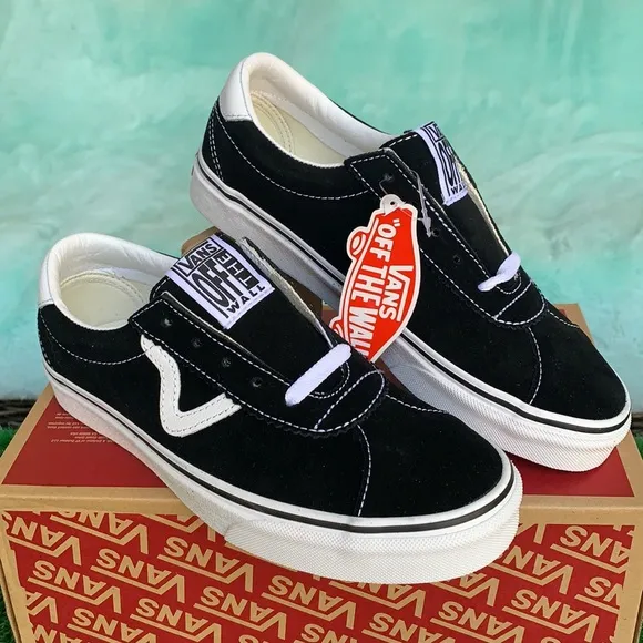 VANS SPORT SUEDE BLACK WMNS