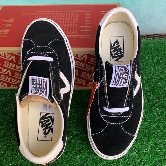 VANS SPORT SUEDE BLACK WMNS