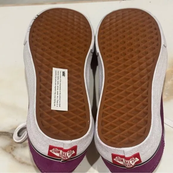 Vans Suede Women’s Old School Color Theory Dark Purple Sneakers Size 6.5