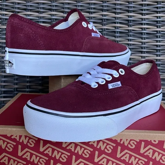 Vans WMNS Authentic Platfor(Suede) Port Royale/TrueVN0ARAVRJNR Platforms