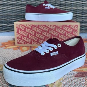 Vans WMNS Authentic Platfor(Suede) Port Royale/TrueVN0ARAVRJNR Platforms
