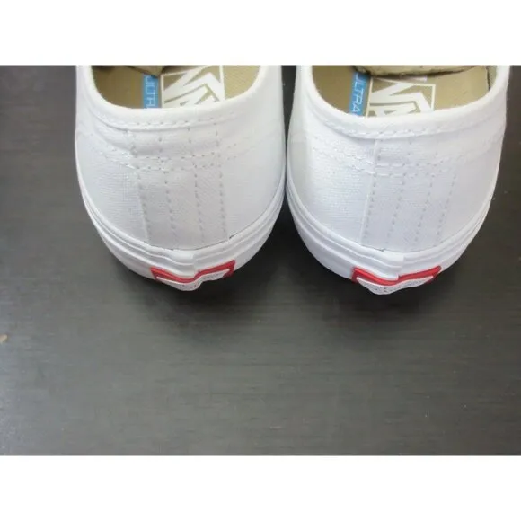 Vans Women's Authentic Pro Classic True White Canvas Skate shoes Sizes NWT