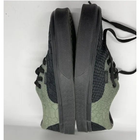 Vans x Harry Potter Slytherin Era Mens Size 5.5 Black Green Suede Snake Sneakers