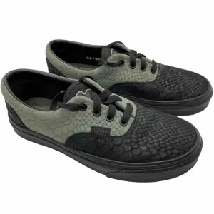 Vans x Harry Potter Slytherin Era Mens Size 5.5 Black Green Suede Snake Sneakers