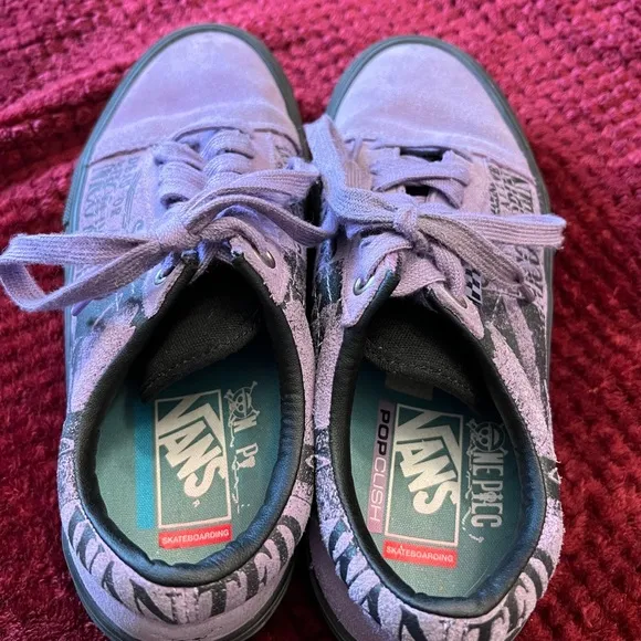 Vans X One Piece Wanted Nico Rob Skate Old Skool Shoes Mens Size 6.5 &amp; 8 Women’s