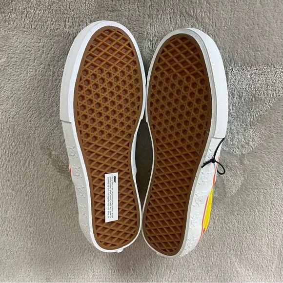 Vans X The Simpsons Mens Slip On Pro Sneaker Skate Shoe Size 9 Blue Suede NEW