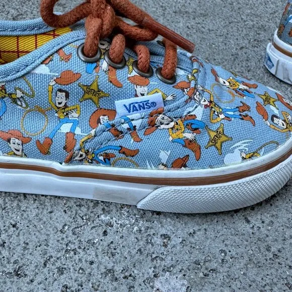 VANS X TOY STORY Sneakers Boys 6 22 Toddler Woody HSA Pixar Running Shoes Andy