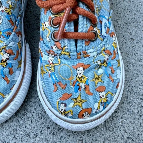 VANS X TOY STORY Sneakers Boys 6 22 Toddler Woody HSA Pixar Running Shoes Andy