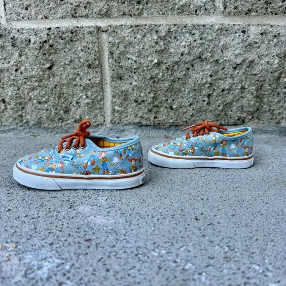 VANS X TOY STORY Sneakers Boys 6 22 Toddler Woody HSA Pixar Running Shoes Andy