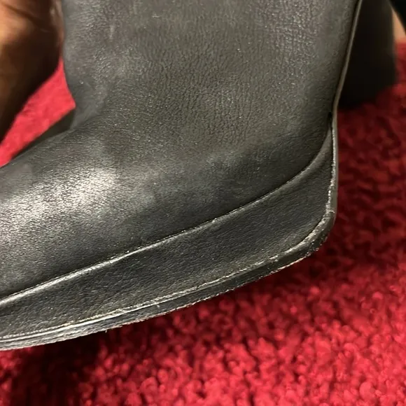 Vera Wang boots convertible Marilyn Black leather boots Size 9.5