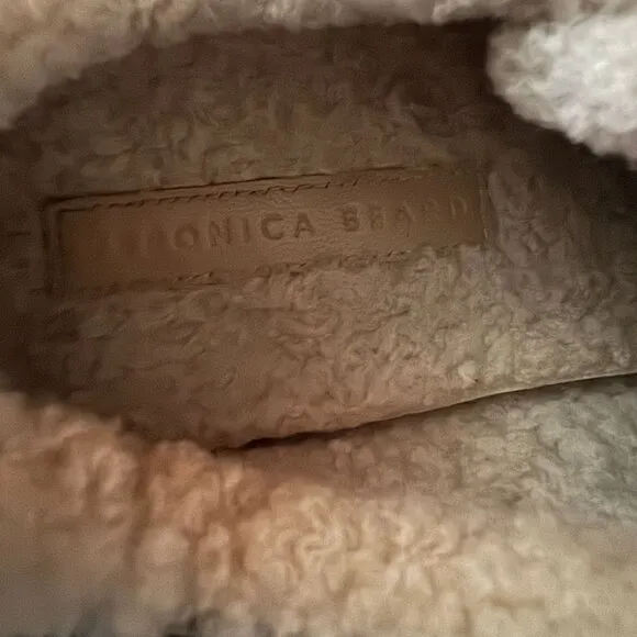 Veronica Beard Hartley Sneaker Wool Shearling Casual Shoes, Size 37.5 WORN ONCE
