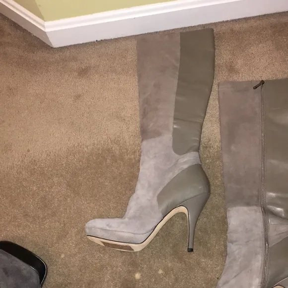 Via Spiga real leather NWT platform knee hi boots