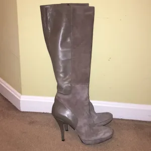 Via Spiga real leather NWT platform knee hi boots