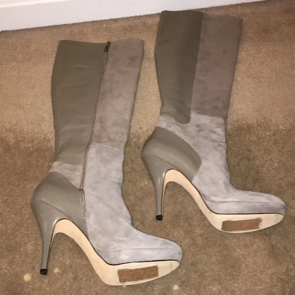 Via Spiga real leather NWT platform knee hi boots