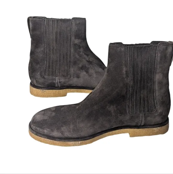 VINCE Beacon Brown Suede Chelsea Boots...Size ..EU 45.5...US 11.5